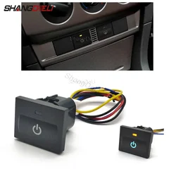Car LED DRL Light Packing Radar Power on Off Camera Mirror Heating Exhaust Switch Button for Ford Focus 2 Mk2 2009 2010 2011