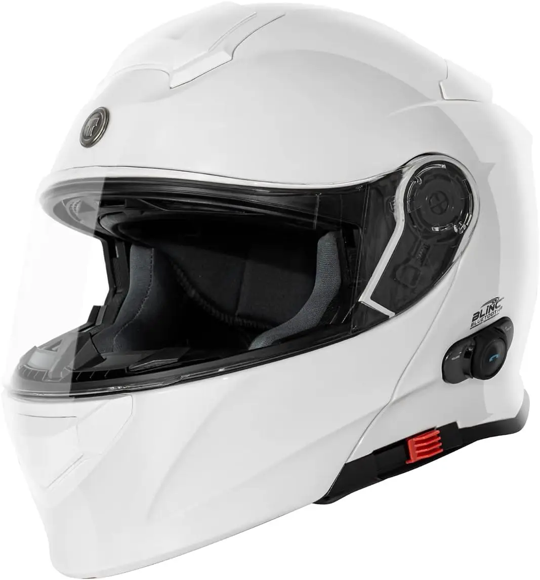

T28B Blinc Wireless Integrated Full Face Moycle Helmet DOT & ECE Approved