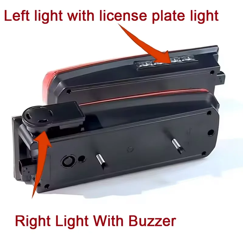 24V Truck Tail Lamp For Benz ACTROS MP4 5 Taillight Assembly LEFT/RIGHT BUZZER Original Hole Position Installation 1PC