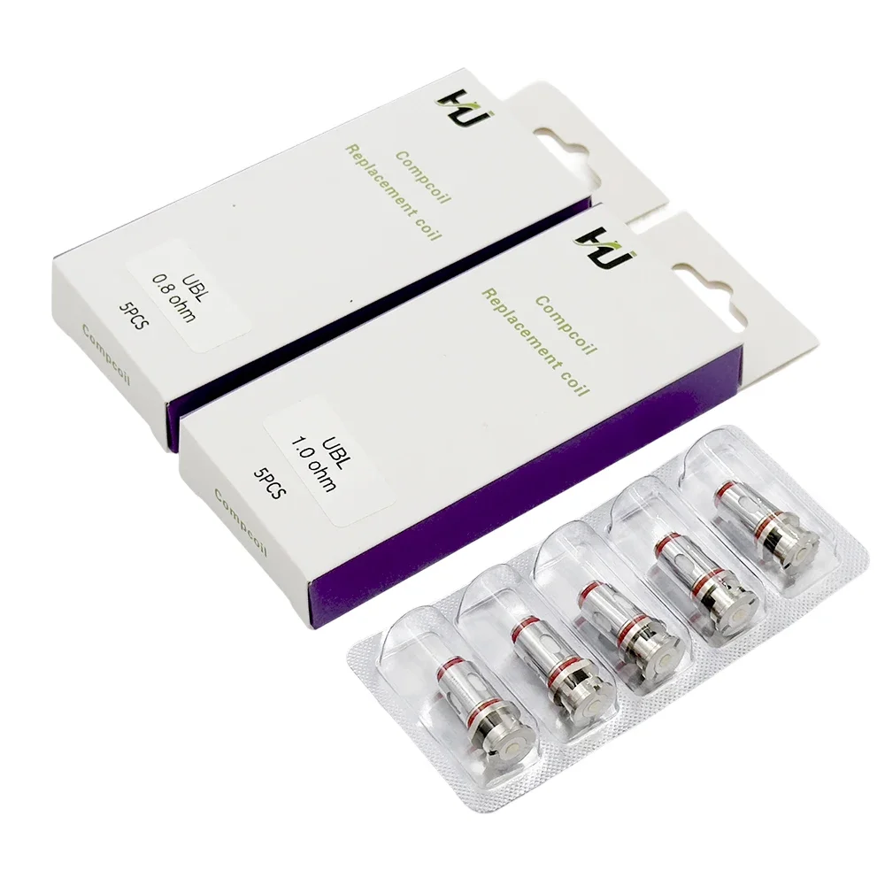 UB Lite MTLCoil L1 L3 L6 L8 0.4ohm 0.6ohm 0.8ohm RDL لفائف رئيس لخرطوشة Ursa Mini Thelema Mini UB Lite #4