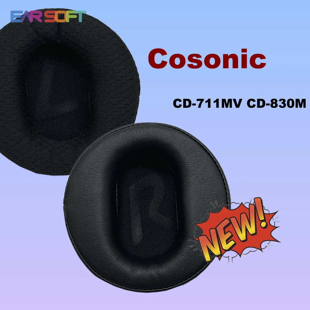 Earsoft Replacement Ear Pads Cushions for Cosonic CD-711MV CD-830M Headphones Earphones Earmuff Case Sleeve Accessories