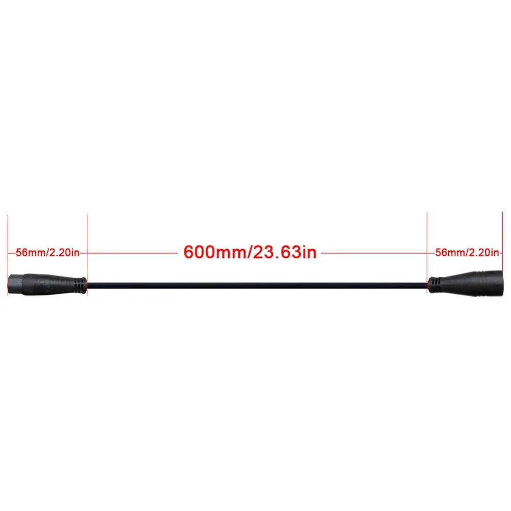 Cavo di prolunga per motore E-Bike per bicicletta elettrica impermeabile 9 Pin 1000W Julet 60cm per parti del cavo di prolunga del motore della