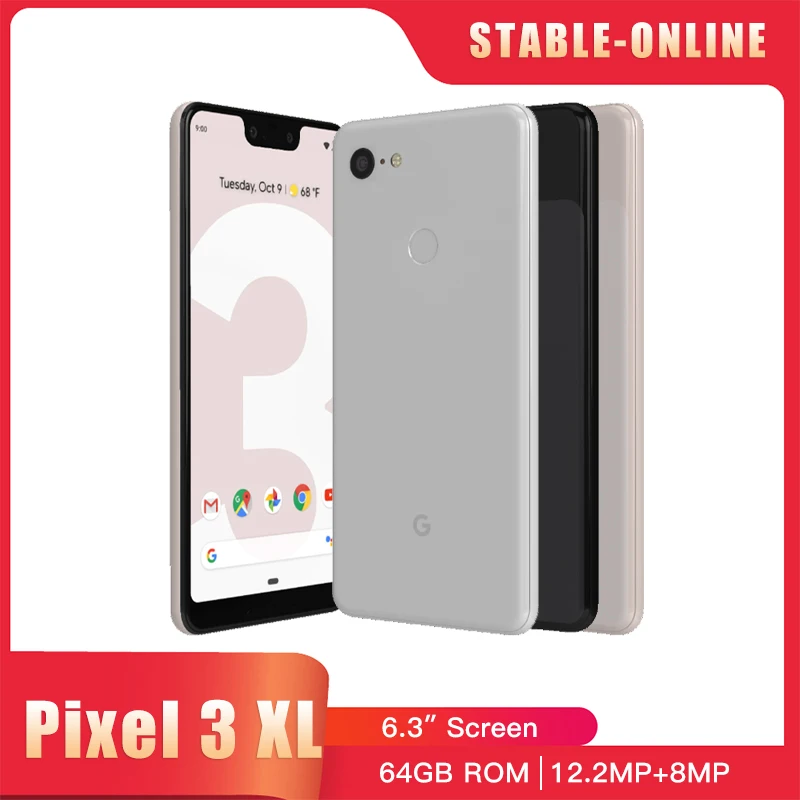 Google Pixel 3 XL 3XL Octa Core Original Mobile Phone 6.3