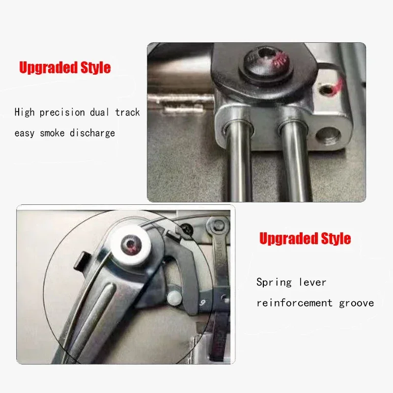 Aluminum Alloy Double Track Cigarette Making Machine 5.5mm 6.5mm 8mm Tube Household Hand Roll Tobacco Filling Maker for Smoking - Image 4