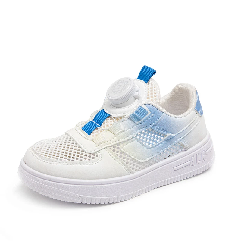 

Breath Hollow Mesh Daily Kids Athletic Shoes Shock Absorb Insole Anti Slip Flexible Outdoor Walking Footwear