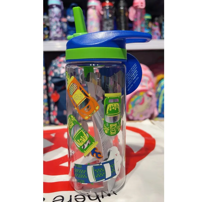 Genuine Australian Smiggle Silicone Spout Kettl 440ml Children Stationery Student Cute Large Water Cup Student Gift