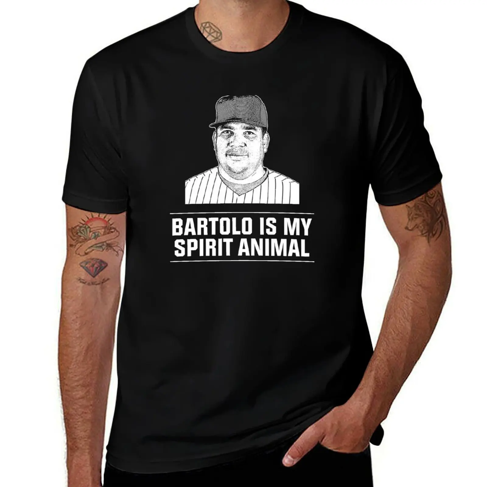

Bartolo Is My Spirit Animal (white) T-Shirt t shirts cotton 100% cotton t shirts man 100% T-Shirt
