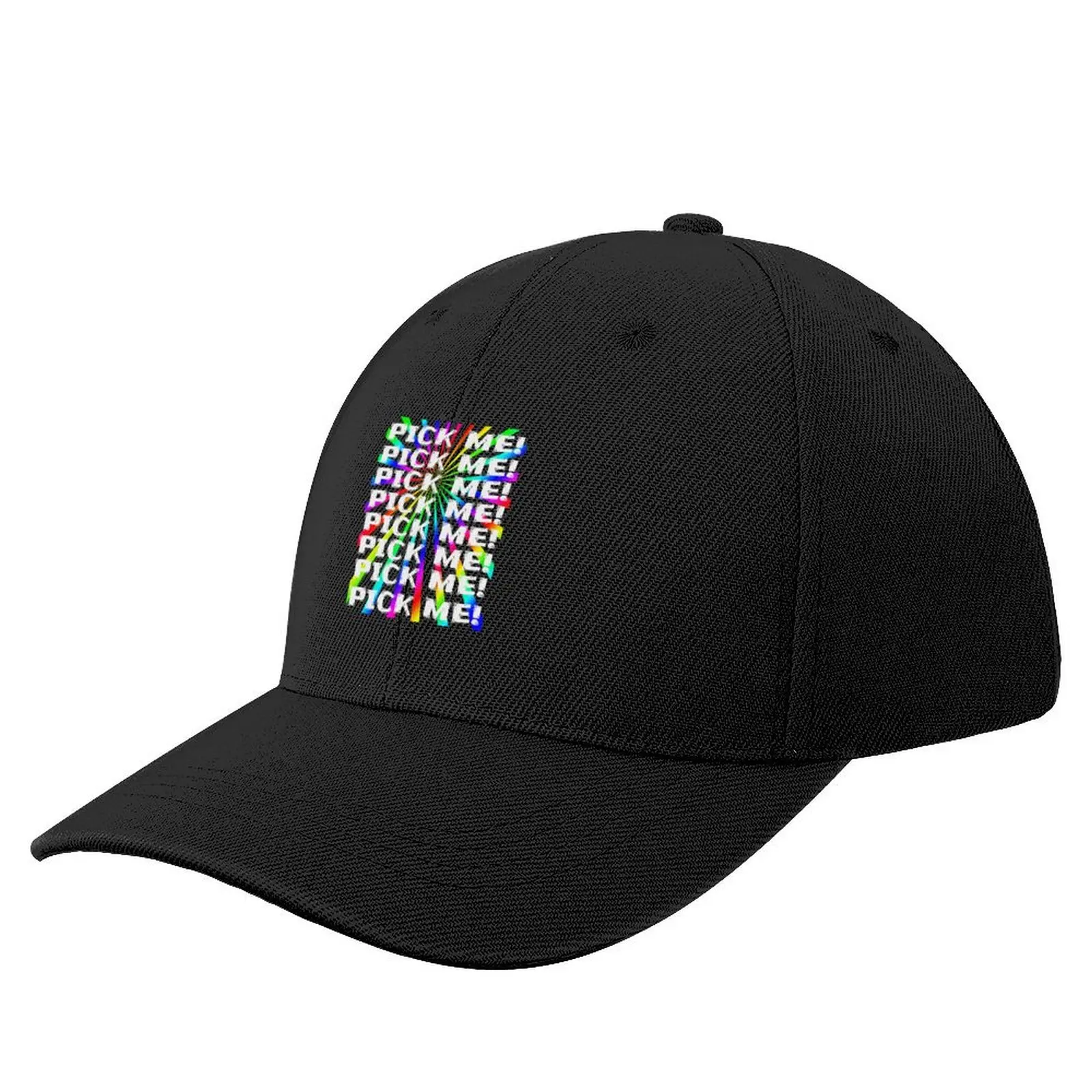 Pick Me! Pick Me Rainbow Price Is Right Classic T-Shirt Baseball Cap Thermal Visor |-F-| Men's Hats Women's