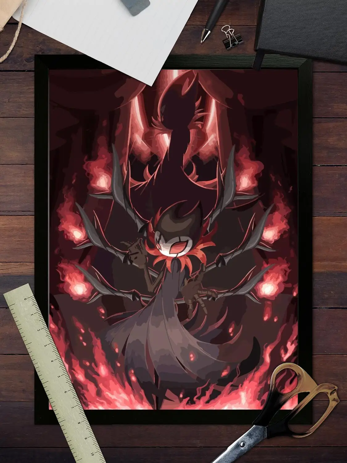 透かし彫りの騎士のキャンバスの芸術のポスターと壁の写真のプリント、現代の家族の寝室の装飾、装飾的な絵画、ポスター