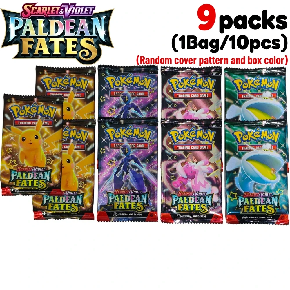 9 Packungen Pokémon TCG Mega Evolution-Pitch Black Booster Ascended Heroes Phantasmal Flames TCG Sammelkarten-Set – Detail 17