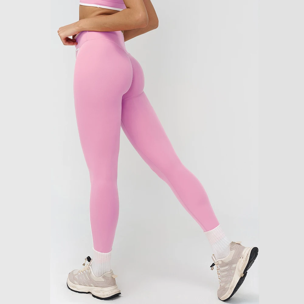 Women Fitness Leggings High Waist  Yoga Leggings Running Cycling Pants Breathable Sports Leggings Summer Workout Gym Clothing
