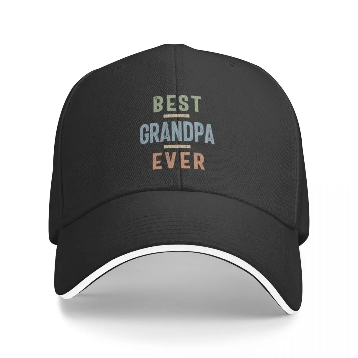 

Best Grandpa Ever | Fathers Day and Grandparents Day Gift Baseball Cap Visor Cosplay Caps Male Women's