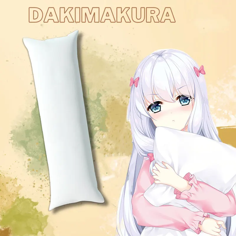 

Anime Waifu Body Pillow 50x160cm/50x150cm/120x40cm Long Pillow White Hug Pillow Japan Dakimakura Sleep Rectangle Insert Interior