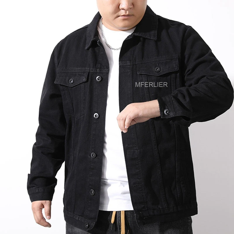 Autumn Spring Large Size Jackets 8XL 7XL 6XL 150kg Loose Cotton Coat Men