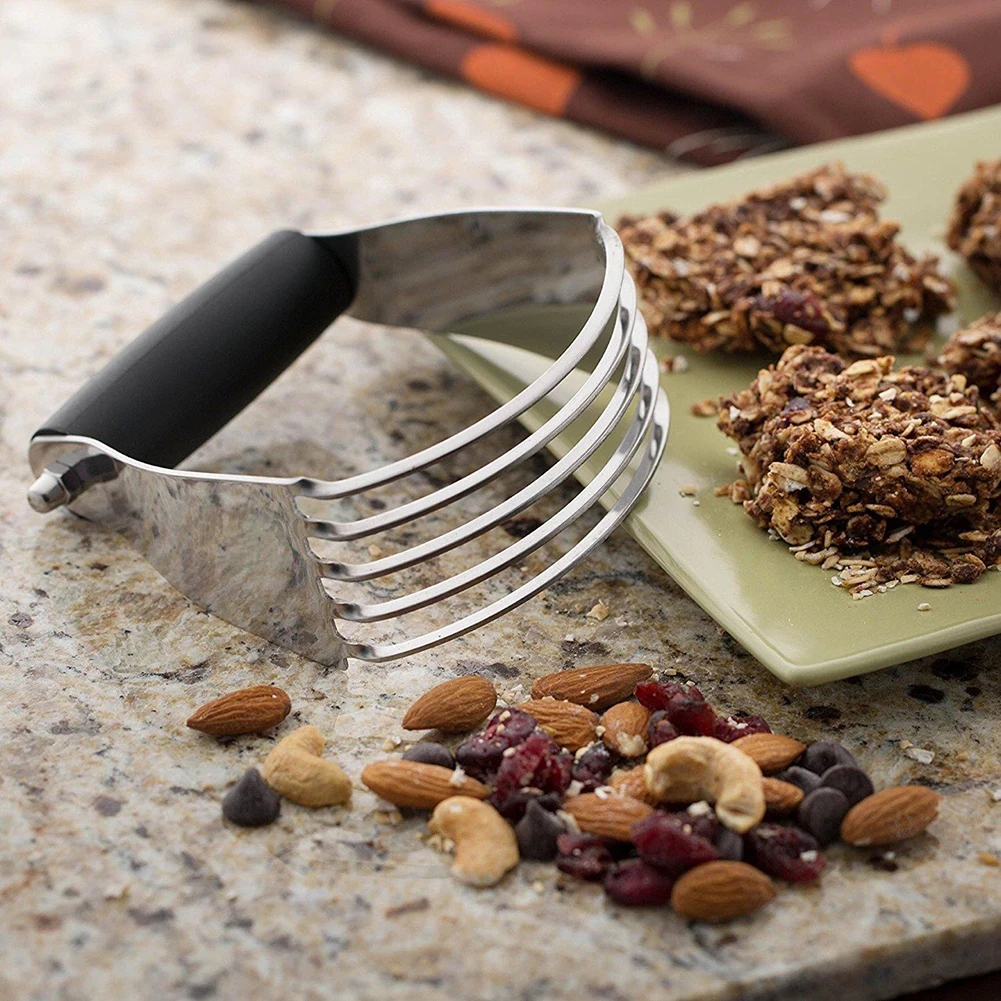 

Блендер для кондитерских изделий из нержавеющей стали для корочки пирогов, многофункциональный дизайн для резки, смешивания пюре для художественной пекарни