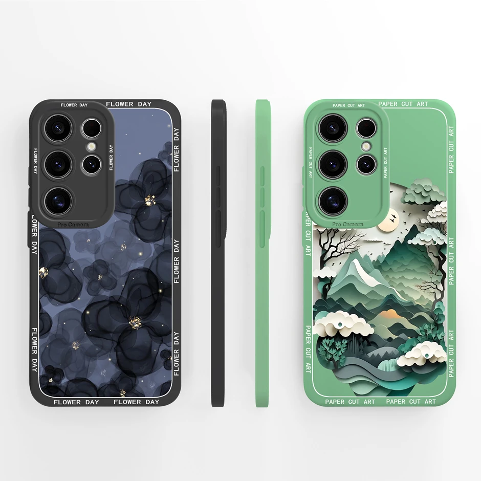 For Samsung Galaxy S25 Plus Ultra Case Fashion Butterfly Silicone Soft Cover For SamsungS25Ultra Funda GalaxyS25Plus S 25 Bumper