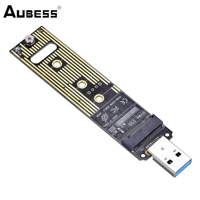 Placa adaptadora tipo-a de alto desempenho, dois em um, ssd, estado sólido, troca quente, usb3.1, conversor interno, cartão adaptador m.2 usb3.1