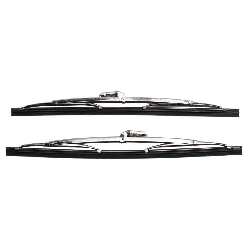 

AS57-12" Car Front Windshield Wipers 2Pcs Polished Universal Replacement Windshield Wiper Blades