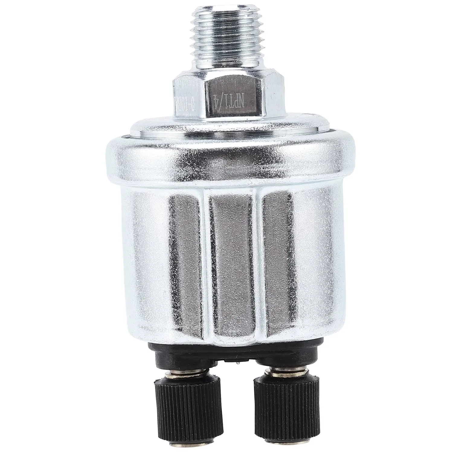 Universal Oil Pressure Sensor 1/4NPT 13Mm 0-10Bars Genset Part Pressure Measuring Instruments Alarm Generator