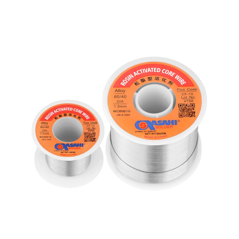 

Solder wire 200g with rosin core 0.8mm low melting point high-purity lead solder wire