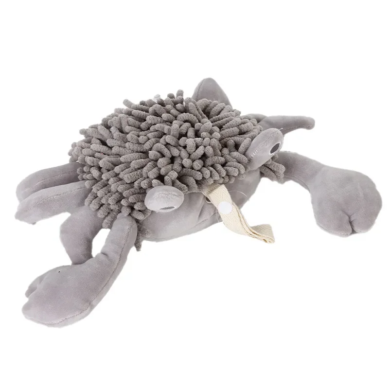 Cartoon Krab Handdoek Schattige Hangende Water-Absorberende Sneldrogende Chenille Huishoudelijke Badkamer Verdikte Anti-Geur Handdoek Nieuw