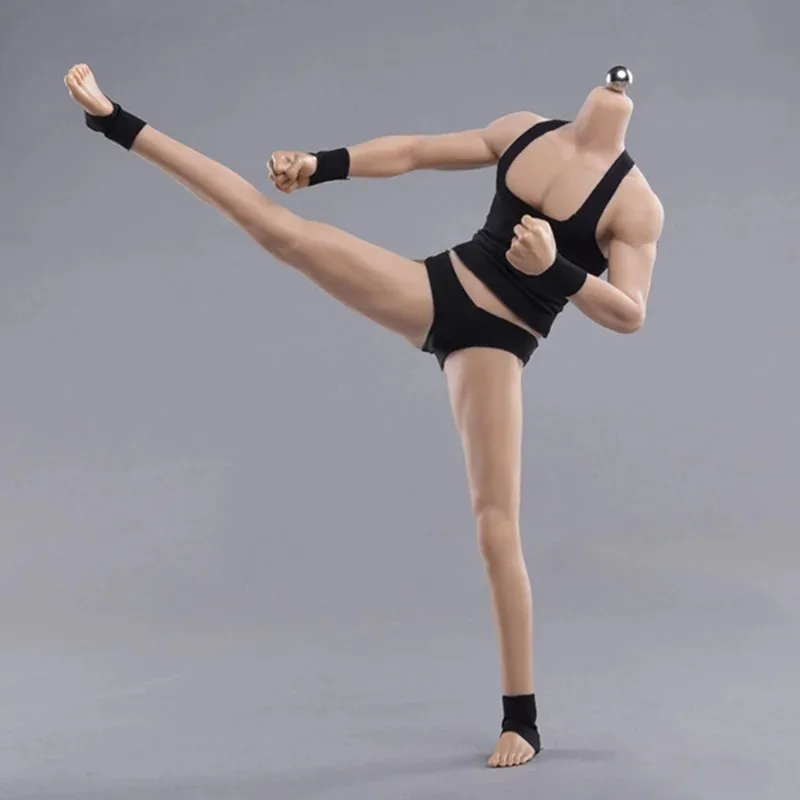 12 بوصة سوبر مرنة كمال الاجسام سلس الجسم نموذج عمل الفولاذ المقاوم للصدأ الهيكل العظمي صالح ل 1/6 مقياس لعبة نحت الرأس #2