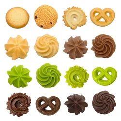 1PC Artificial Cookies Model Photography Fake Cookies Props Simulation Cookies Kindergarten DIY Decorations Festive Party Decor