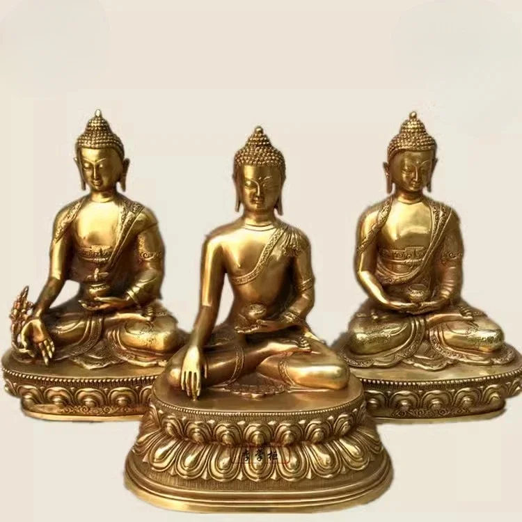 

Amita Tibetan Brass Buddhism Amitabha Buddha Archaic Bhagavan Amitābha Statue