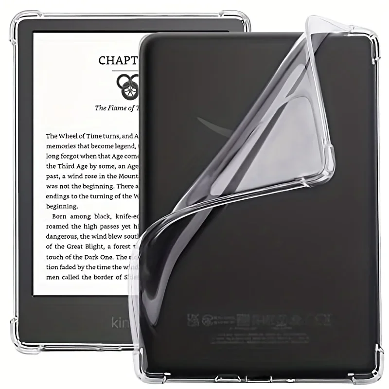 Für kindle paper white 11. Generation Fall transparente Rückseite Funda 6 Zoll Kindle Paper wite 2022 c2v2l3 stoß feste Schale