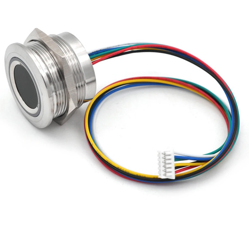 Pemindai Sensor sidik jari, R503-5V LED RGB DC5V UART MX1.25-6pin tahan air kapasitif Sensor Sensor UNTUK Arduino Android