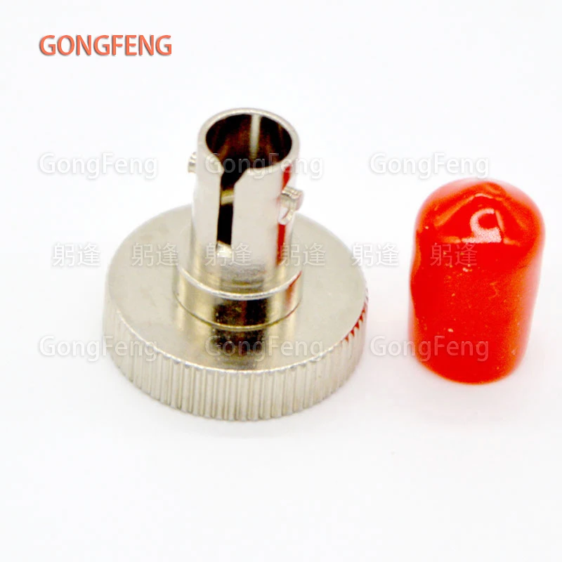 Hot Sell Optical Fiber Connector SC/ST/ FC Optical Power Meter Conversion Adapter Coupler Flange Red pen Metal Accessories