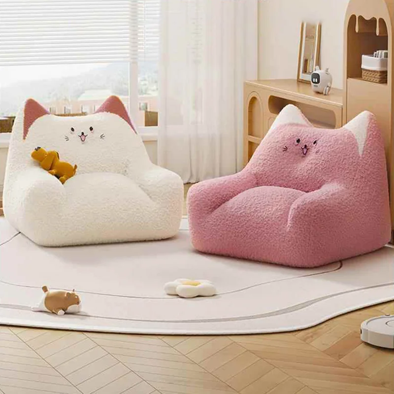 Child Room Furniture Lazy Sofa Children's Armchair Mini Seats Toddler Chair Kind Kids Infant Baby Couch Table Enfant Bean Bag