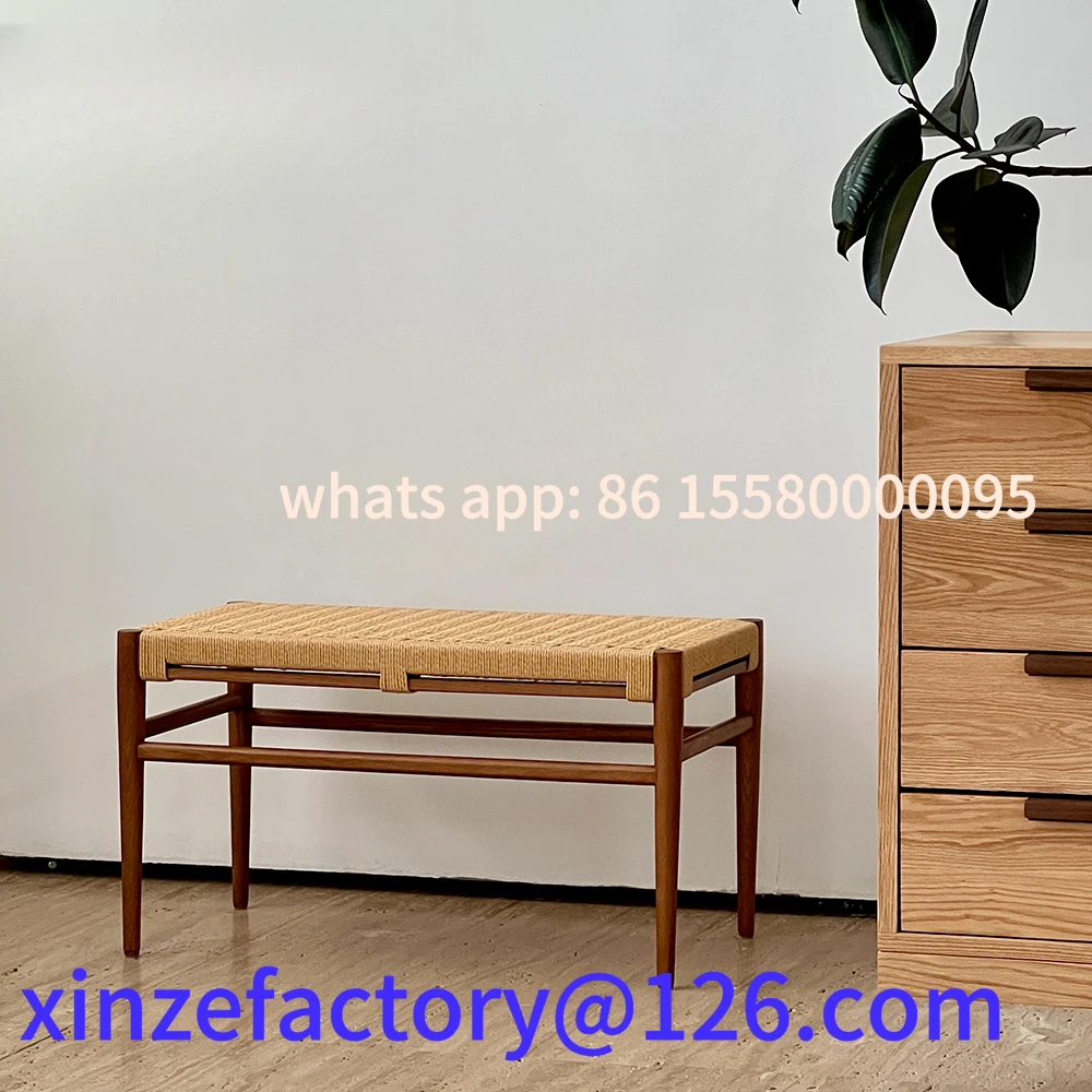 

Customizable rope stool makeup change needle long shoe stool