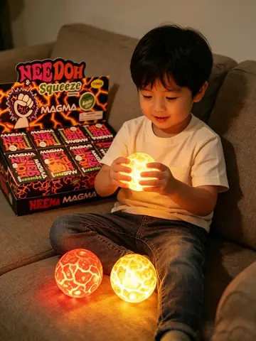 -2026new Needoh flash meteorite ball pinch music decompression maltose decompression artifact slow rebound decompression venttoy
