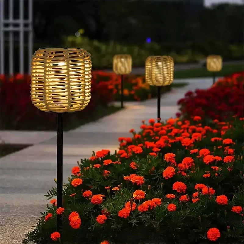 Lawn Light Outdoor Waterproof Solar Electric 3000K 110v-240v Passage Landscape Decoration Commercial Display Bohemian