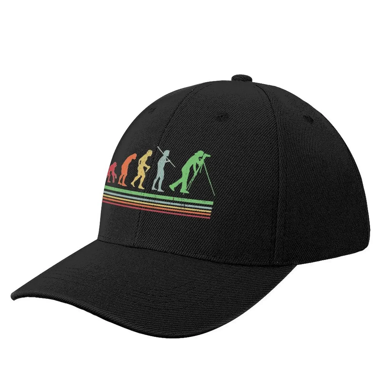 

Photographer evolution retro vintage Baseball Cap Hat Luxury Brand Funny hats Golf Cap Designer Man Women's