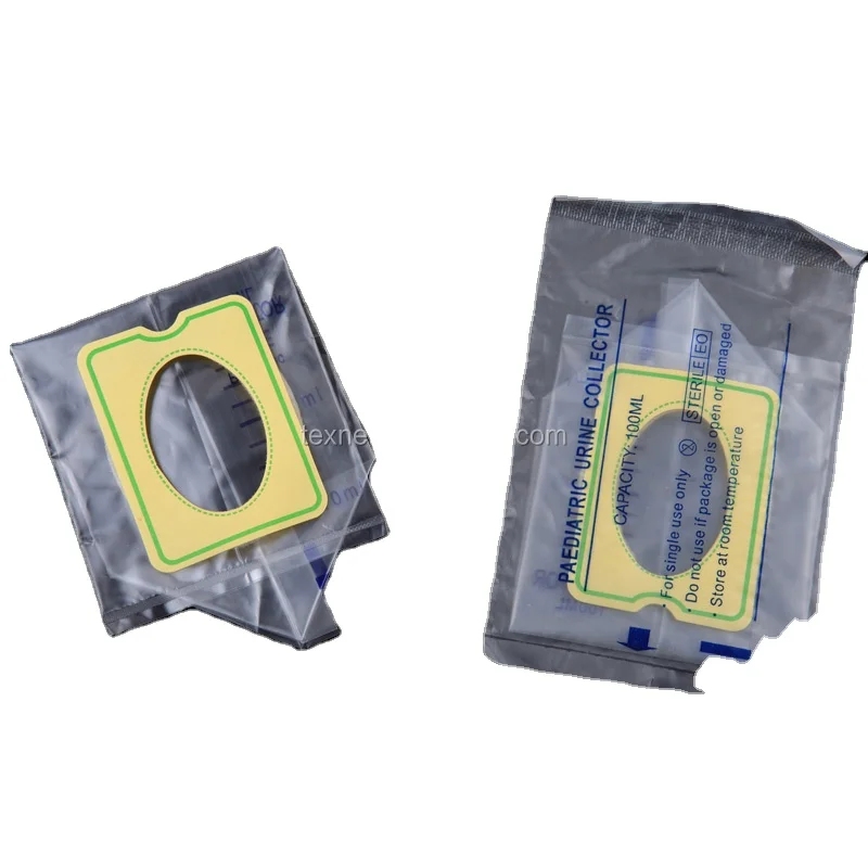 CE Approved Disposable Pediatric Urine Collection Bag with 100ML