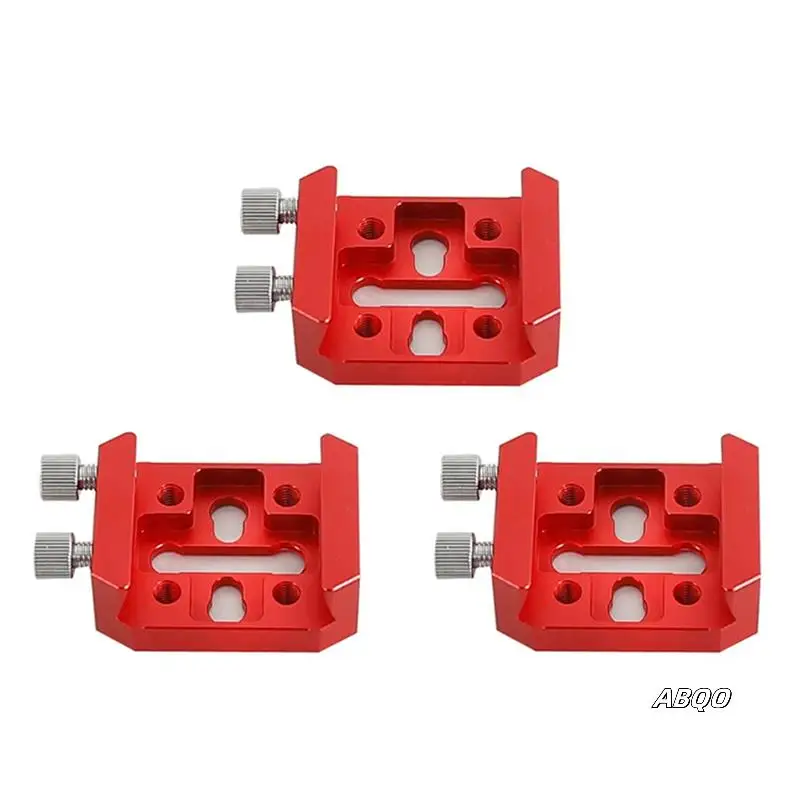 

3X Guide Mirror Dovetail Plate Red Short Board For Cross Dovetail Slot Telescope Accessories Dovetail Mount Vixen(C)