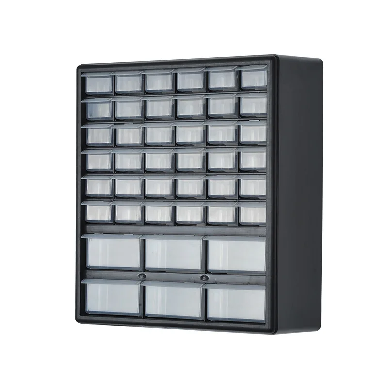 MJ-3021 Small Multifunctional Tool Cabinet 60PC Sorting Box, Precision Parts Storage Cabinet, Multi-layer