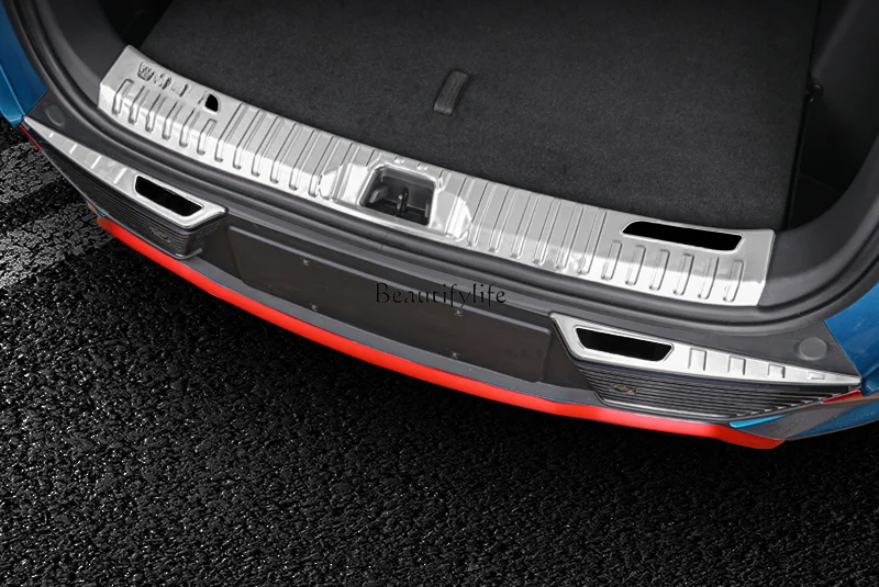 Welcome Pedal Interior Modification Accessories Trunk Guard Threshold Bar Stainless Steel Protection