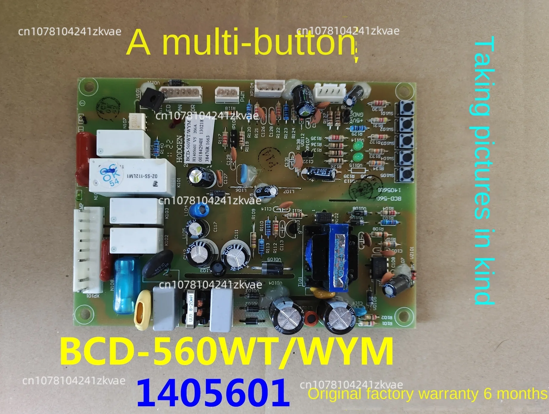 refrigerator computer board, main circuit control board BCD-560WT/WYM 1405601