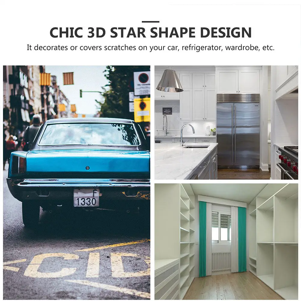 

2 комплекта автомобильных наклеек из хрустальных страз в форме звезды, самоклеящиеся, для женщин, для украшения окон автомобиля, блестящие