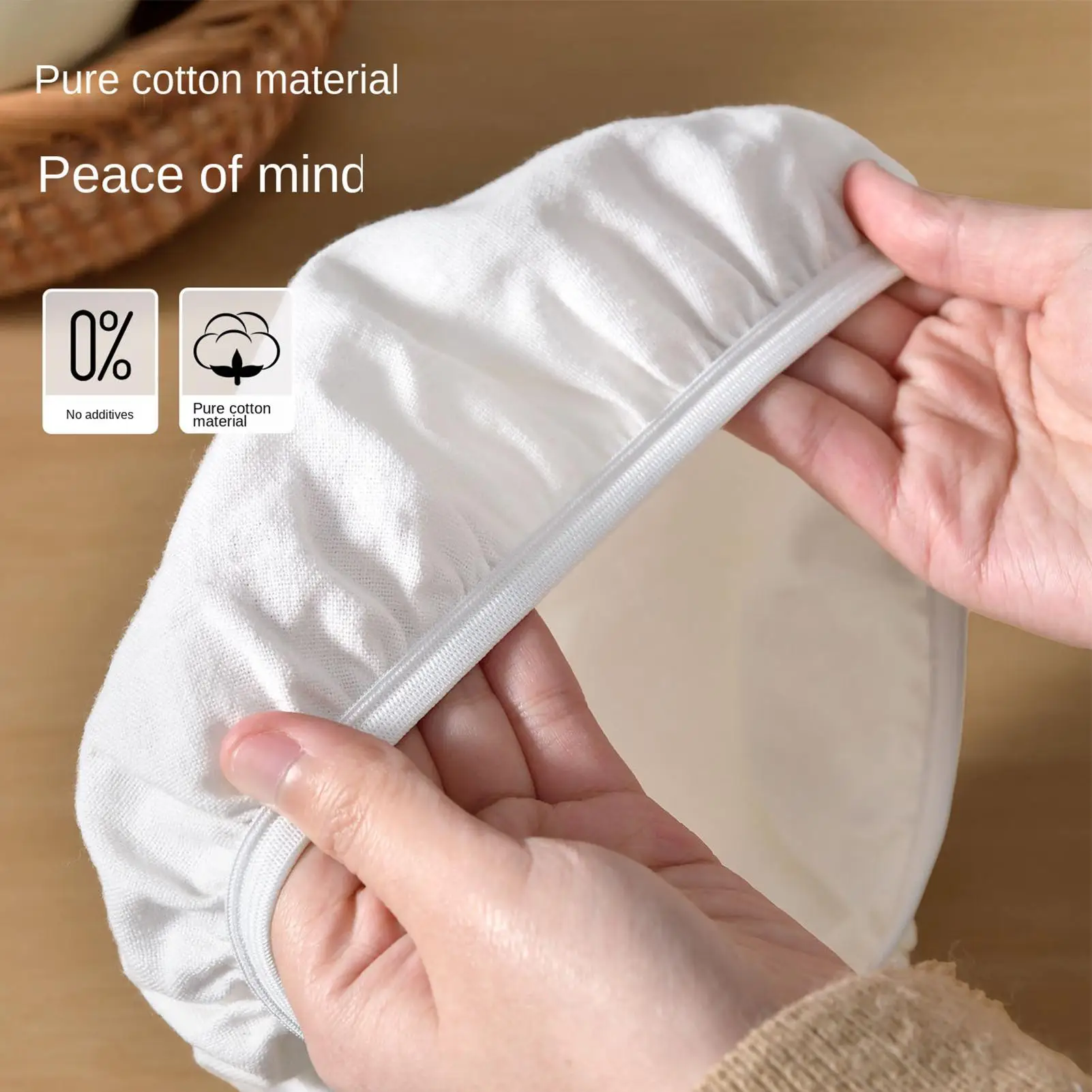Washable Bread Bowl Cover, Dust Barrier for Bread Fermentation, for Kitchen Home Bakery Dorm Apartment Beginners Professionals