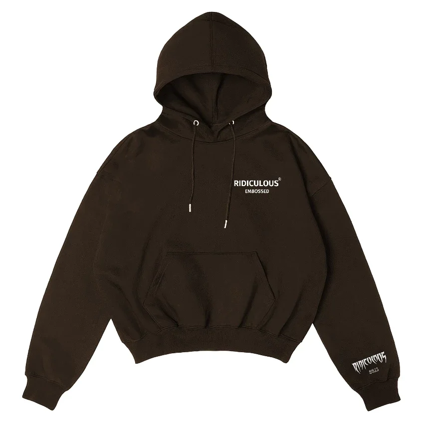 Sweat à capuche de sport Hip-hop avec lettres imprimées Y2K, rétro américain, décontracté, ample, couleur unie, veste de Couple