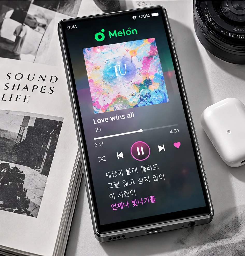 Android 13 MP3 MP4 Player 4.7