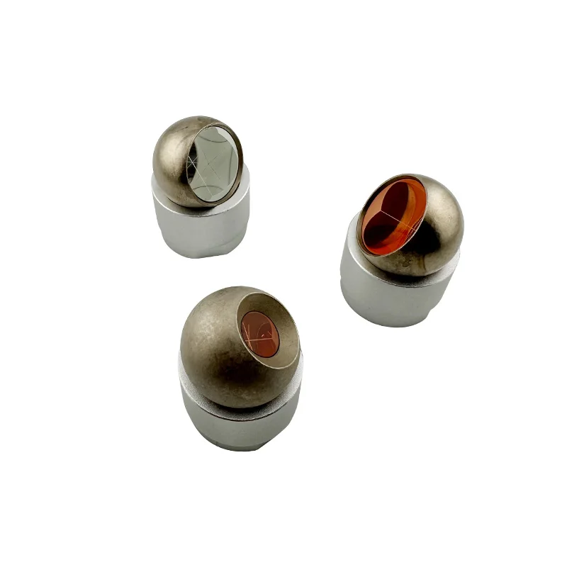 25.4mm 12.7mm Sphere Mini Prism with Magnetic Base & Beads for Total Station Surveying Tools