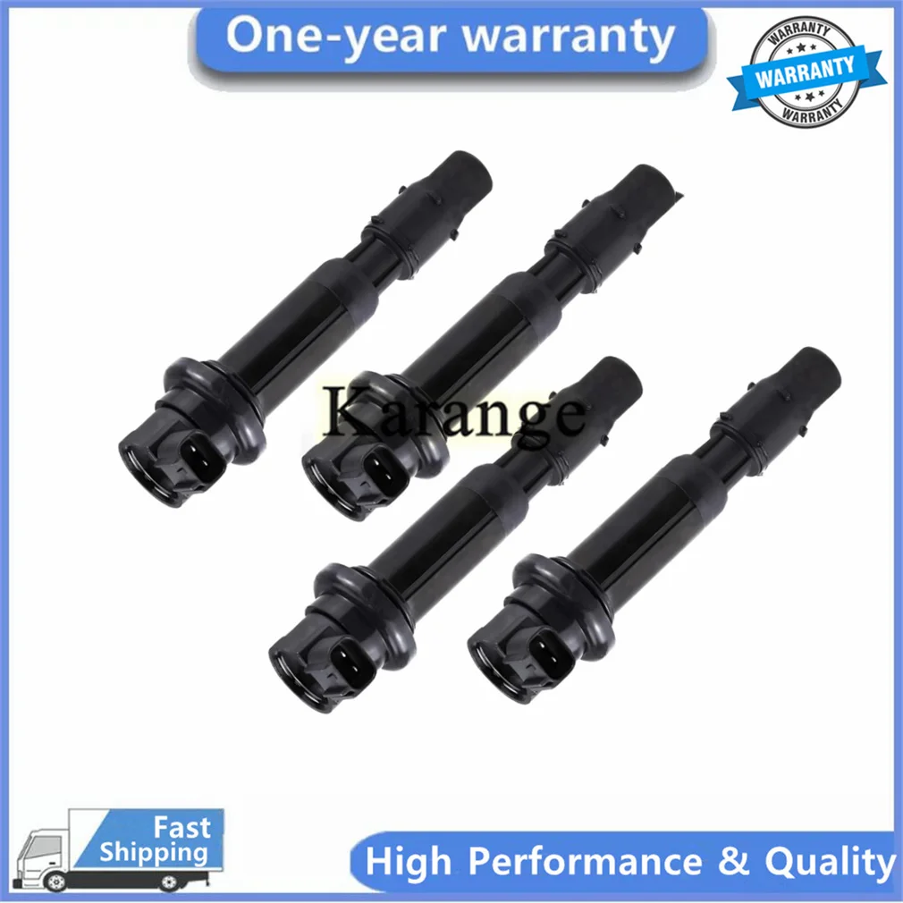 New Ignition Spark Plug Coils 21171-1272 for Kawasaki Ninja ZX-6R 2000-2002 ZX636 2002 ZZR600 2005-2008 Ignition Stick Coil