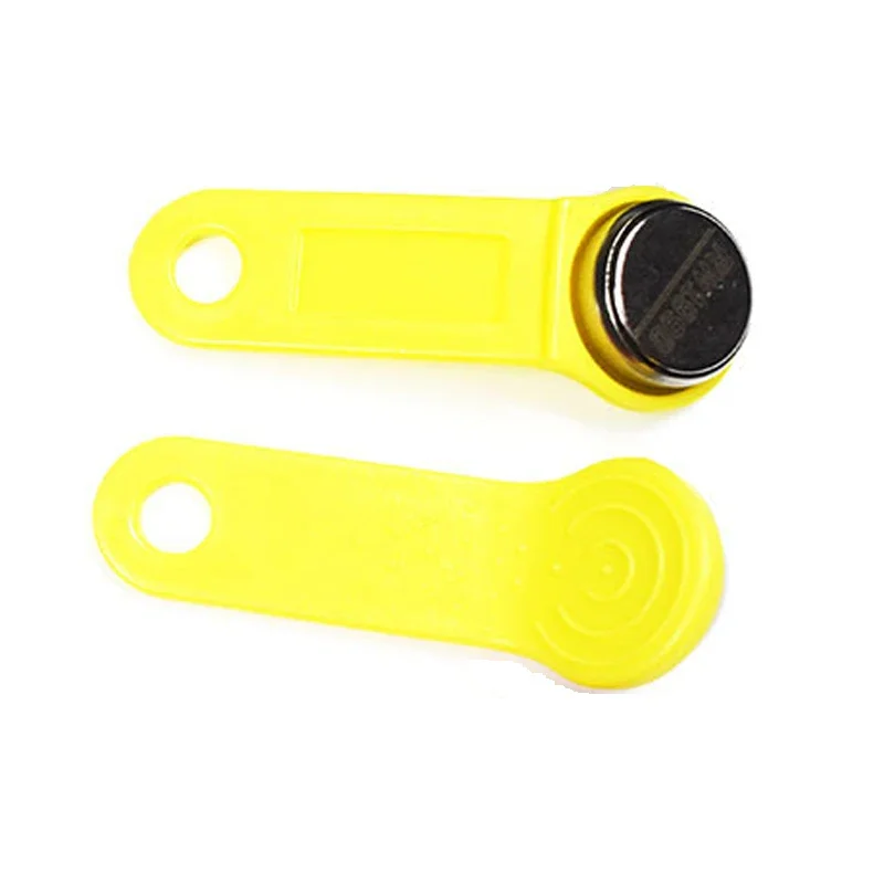 100pcs/lot RW1990 iButton Rewritable RFID Tag Touch Memory Key Compatible DS1990 Copy Card Sauna Key Clone Duplicate