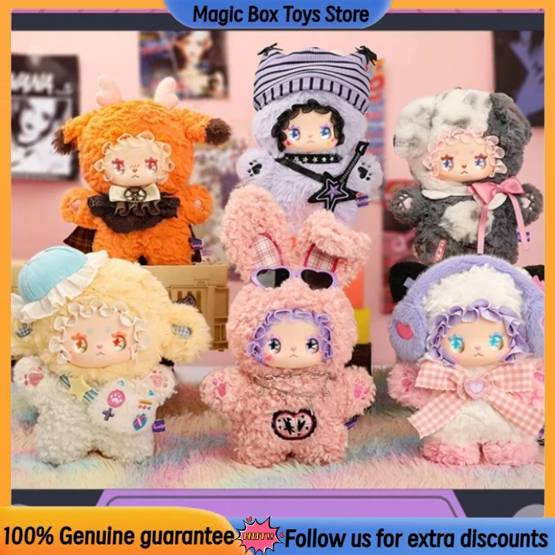 

Новая оригинальная серия игрушек Emma Punk Era: коллекционная виниловая кукла-подвеска, декоративная коробка-сюрприз Emma, подарок на день рождения