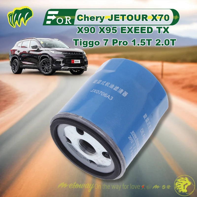 

For Chery JETOUR X70 X90 X95 EXEED TX Tiggo 7 Pro 1.5T 2.0T Engine Oil Filter Replace Filter Engine Oil Filter Element